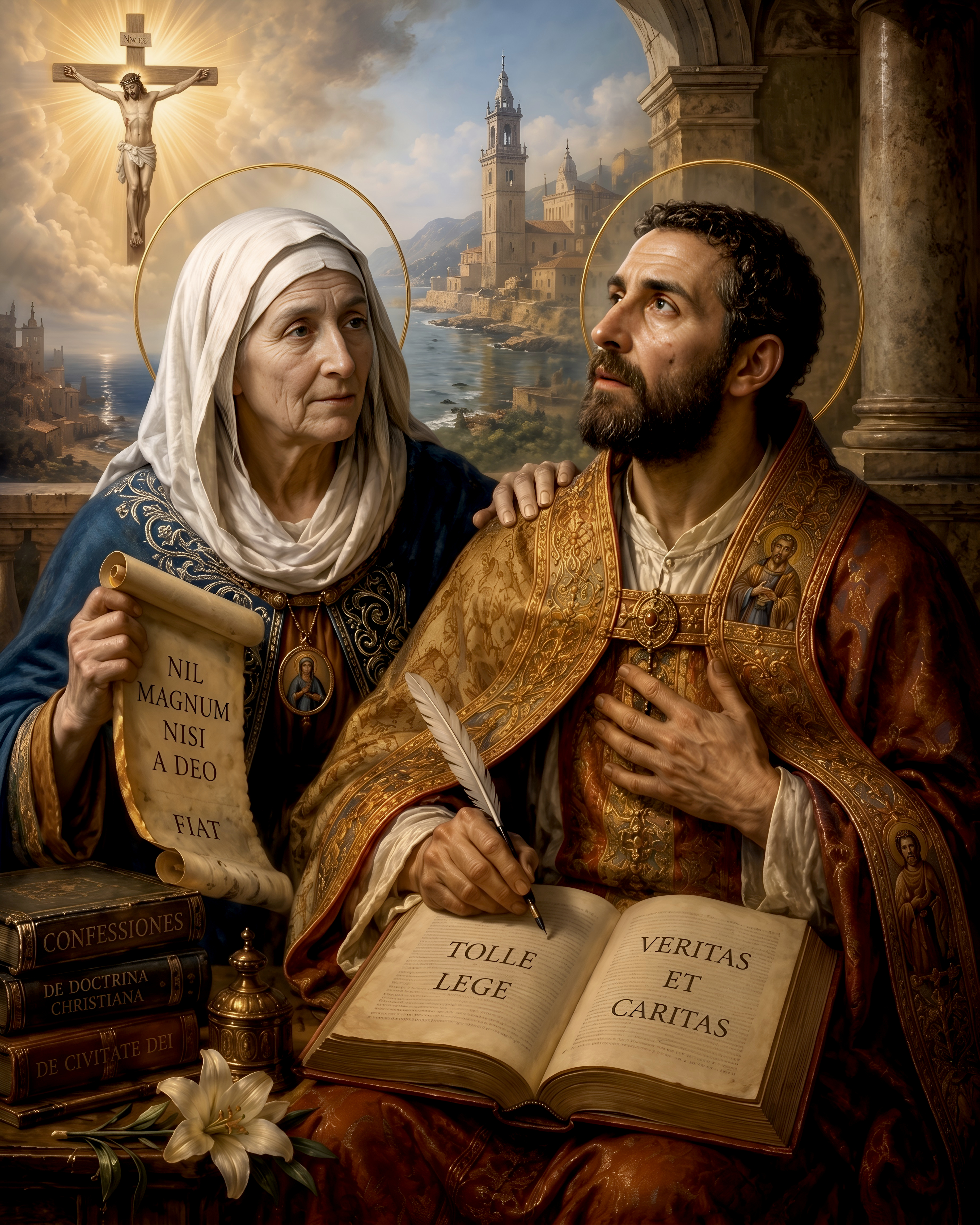 St. Augustine and St. Monica